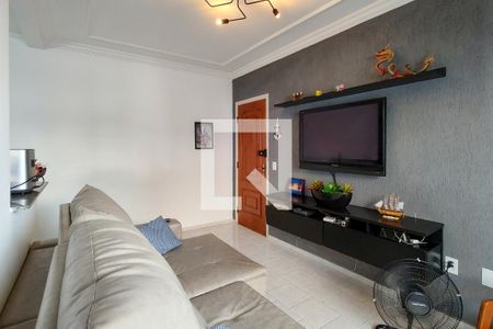 Sala de apartamento para alugar com 2 quartos, 72m² em Vila Caiçara, Praia Grande