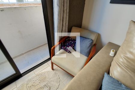 Sala de apartamento para alugar com 2 quartos, 72m² em Vila Caiçara, Praia Grande