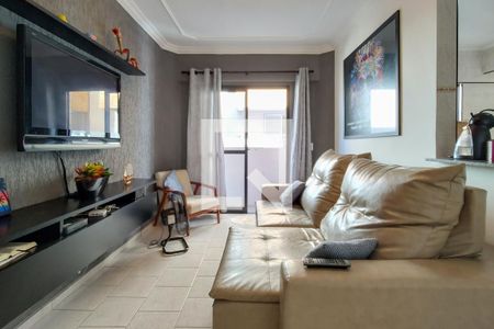 Sala de apartamento para alugar com 2 quartos, 72m² em Vila Caiçara, Praia Grande