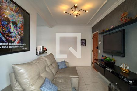 Sala de apartamento para alugar com 2 quartos, 72m² em Vila Caiçara, Praia Grande