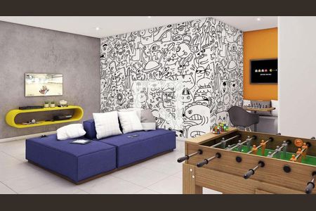 Apartamento para alugar com 42m², 2 quartos e sem vaga Apartamento para alugar com 42m², 2 quartos e sem vagaSala de Jogos