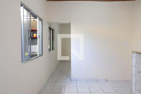 Sala e Cozinha de casa para alugar com 1 quarto, 50m² em Matriz, Mauá