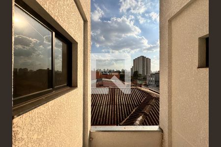 Vista da Sala de apartamento à venda com 2 quartos, 83m² em Vila América, Santo André