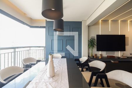 Varanda Gourmet  de apartamento à venda com 2 quartos, 85m² em Vila Zilda (tatuapé), São Paulo