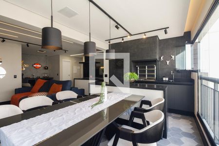 Varanda Gourmet  de apartamento à venda com 2 quartos, 85m² em Vila Zilda (tatuapé), São Paulo