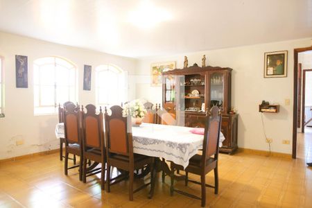 Sala de Jantar de casa à venda com 3 quartos, 327m² em Vila Humaitá, Santo André