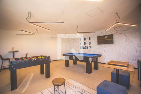 Apartamento para alugar com 34m², 1 quarto e sem vaga Apartamento para alugar com 34m², 1 quarto e sem vagaCobertura - Salão de Jogos