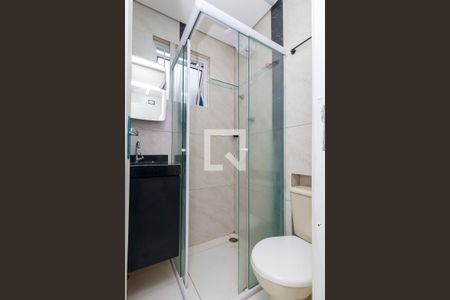 Banheiro de kitnet/studio para alugar com 0 quarto, 14m² em Itaim Bibi, São Paulo