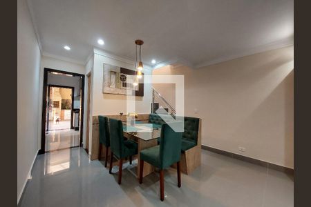 Sala de Jantar de casa à venda com 3 quartos, 128m² em Campo Grande, São Paulo