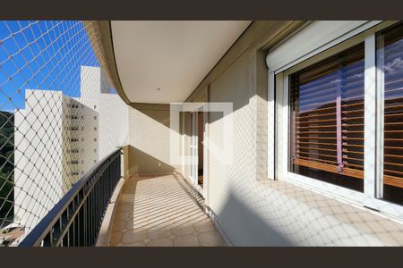 Varanda da Sala de apartamento à venda com 3 quartos, 139m² em Tamboré, Santana de Parnaíba