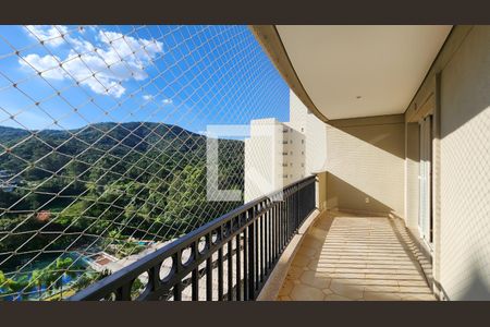 Varanda da Sala de apartamento para alugar com 3 quartos, 139m² em Tamboré, Santana de Parnaíba