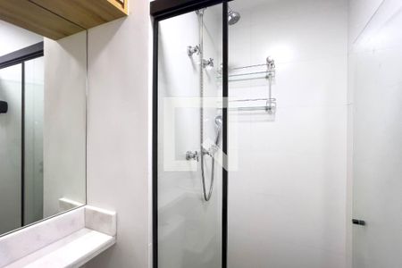 Banheiro Social de kitnet/studio para alugar com 1 quarto, 24m² em Vila Mariana, São Paulo