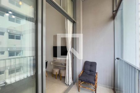 Varanda de kitnet/studio para alugar com 1 quarto, 24m² em Vila Mariana, São Paulo