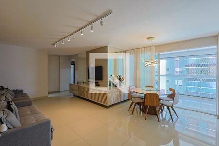 Sala de apartamento para alugar com 4 quartos, 146m² em Maria Virgínia, Belo Horizonte
