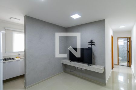 Sala e Cozinha Integrada de apartamento à venda com 2 quartos, 40m² em Vila Euthalia, São Paulo