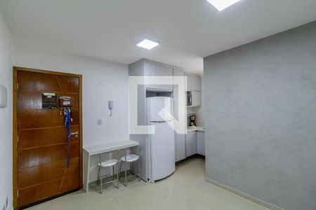 Sala e Cozinha Integrada de apartamento à venda com 2 quartos, 40m² em Vila Euthalia, São Paulo