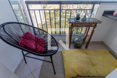 Varanda da Sala de apartamento para alugar com 2 quartos, 47m² em Vila Andrade, São Paulo