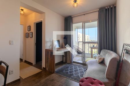 Sala de apartamento para alugar com 2 quartos, 47m² em Vila Andrade, São Paulo