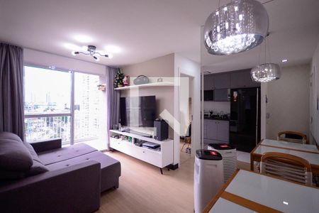 Sala  de apartamento à venda com 2 quartos, 55m² em Vila Dom Pedro I, São Paulo