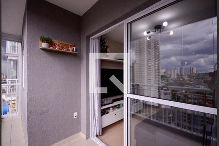 Sala - Varanda  de apartamento à venda com 2 quartos, 55m² em Vila Dom Pedro I, São Paulo