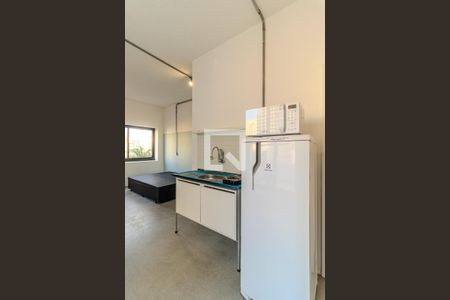 Cozinha de kitnet/studio para alugar com 1 quarto, 40m² em República, São Paulo