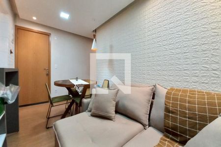 Sala de apartamento para alugar com 2 quartos, 43m² em Fundação da Casa Popular, Campinas