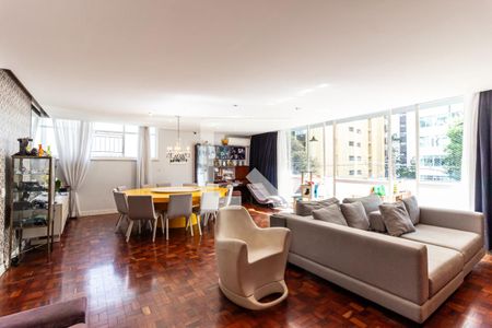 Sala de apartamento à venda com 4 quartos, 270m² em Santa Cecilia, São Paulo