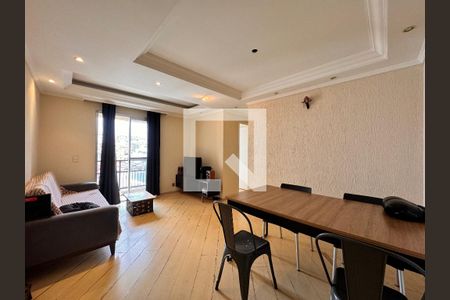 Sala de apartamento à venda com 3 quartos, 65m² em Jardim Stella, Santo André
