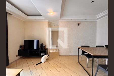 Sala de apartamento à venda com 3 quartos, 65m² em Jardim Stella, Santo André