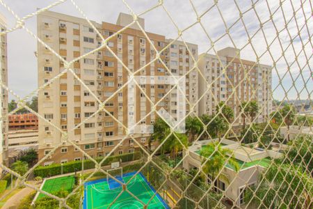Vista da Sala de apartamento à venda com 3 quartos, 78m² em Marechal Rondon, Canoas