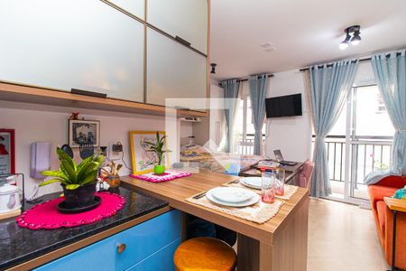 Studio à venda com 26m², 1 quarto e sem vagaCozinha