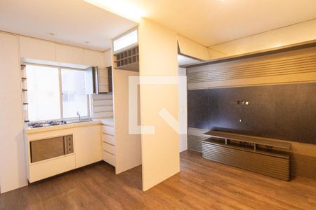 Cozinha e Área de Serviço de apartamento para alugar com 1 quarto, 35m² em Cristo Rei, Curitiba