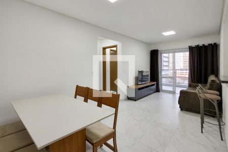 Sala de apartamento para alugar com 2 quartos, 81m² em Canto do Forte, Praia Grande