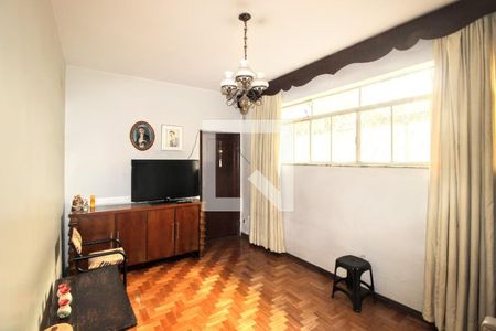 Sala  de apartamento à venda com 3 quartos, 110m² em Funcionários, Belo Horizonte