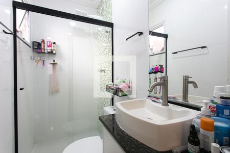 Banheiro Suite de casa de condomínio à venda com 2 quartos, 72m² em Vila Matilde, São Paulo