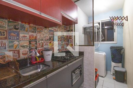 Cozinha  de apartamento para alugar com 1 quarto, 38m² em Rubem Berta, Porto Alegre