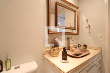 Apartamento à venda com 92m², 3 quartos e 2 vagasDetalhe do banheiro