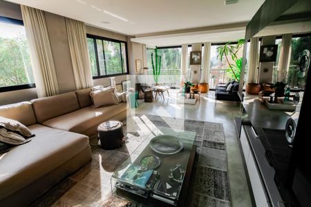 Sala de apartamento à venda com 3 quartos, 207m² em Jardim Panorama, São Paulo