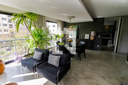 Sala de apartamento à venda com 3 quartos, 207m² em Jardim Panorama, São Paulo