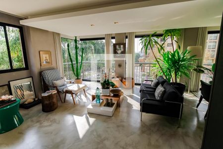 Sala de apartamento à venda com 3 quartos, 207m² em Jardim Panorama, São Paulo