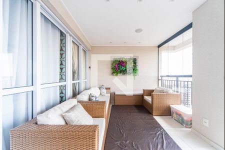 Varanda Gourmet de apartamento para alugar com 4 quartos, 236m² em Vila Gilda, Santo André