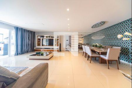 Sala de apartamento para alugar com 4 quartos, 236m² em Vila Gilda, Santo André