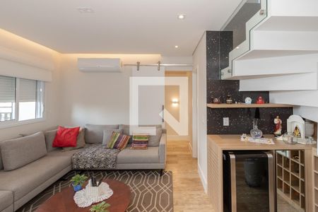Sala de apartamento para alugar com 2 quartos, 150m² em Campo Belo, São Paulo