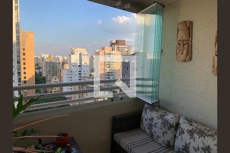 Varanda da Sala de apartamento à venda com 2 quartos, 60m² em Vila Mariana, São Paulo