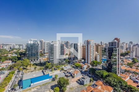 Vista da Varanda de apartamento para alugar com 1 quarto, 55m² em Pinheiros, São Paulo