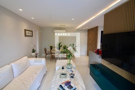 Sala de apartamento para alugar com 2 quartos, 112m² em Barra da Tijuca, Rio de Janeiro