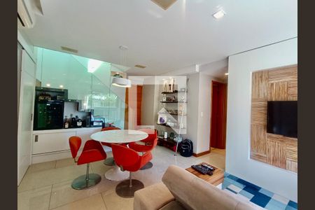 Sala de apartamento à venda com 3 quartos, 155m² em Lagoa, Rio de Janeiro