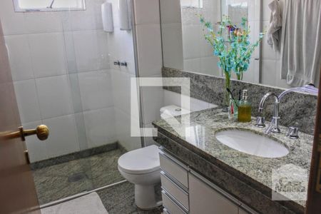 Banheiro de apartamento à venda com 3 quartos, 115m² em Lourdes, Belo Horizonte
