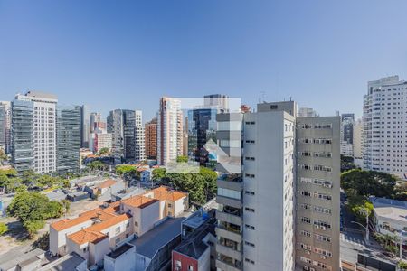 Vista da Varanda de apartamento para alugar com 1 quarto, 54m² em Pinheiros, São Paulo