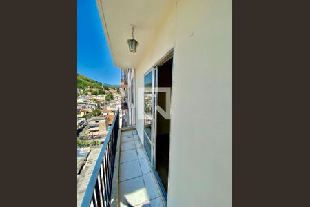 Varanda da Sala de apartamento à venda com 1 quarto, 45m² em Engenho Novo, Rio de Janeiro